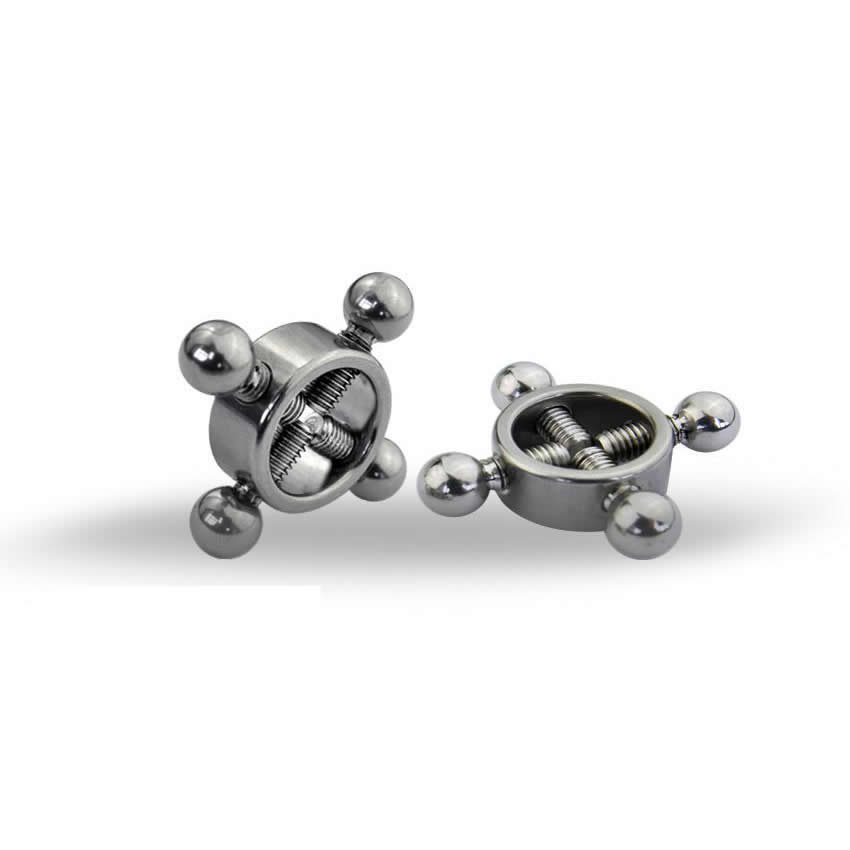 New Design 4 Directions Screw Stress Nipple Clamps Rings Nipple Nails